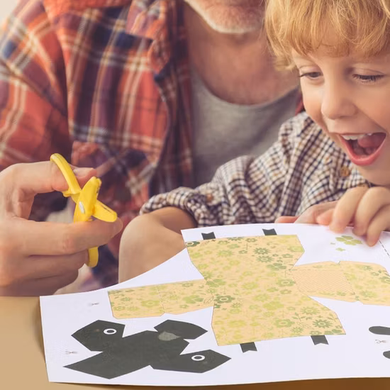 紙袋 折り紙財布 紙袋からジャンプ